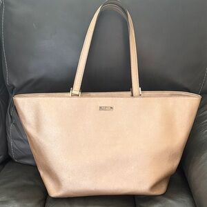 Kate Spade Rose Gold Tote Bag